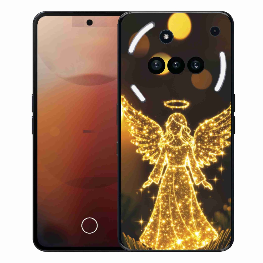 Gélový kryt mmCase na Nothing Phone (3a) - anjel