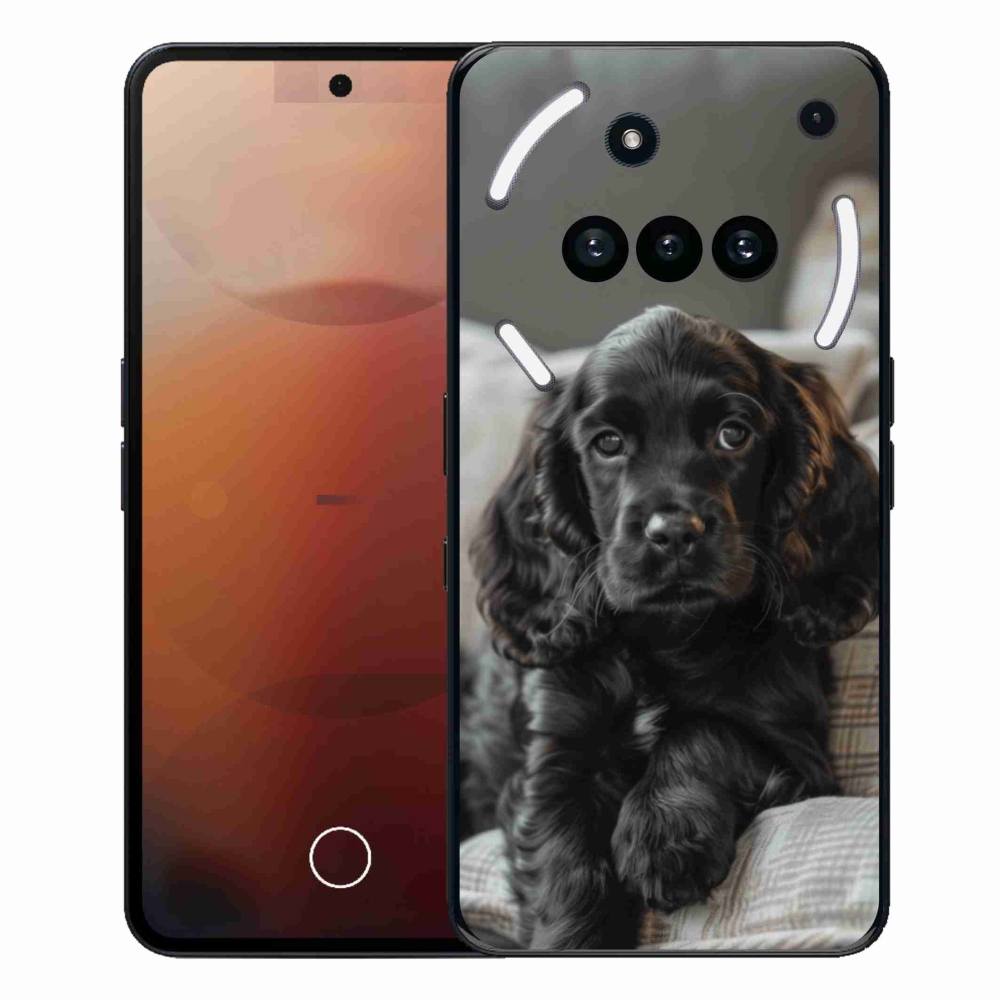 Gélový kryt mmCase na Nothing Phone (3a) - anglický kokeršpaniel