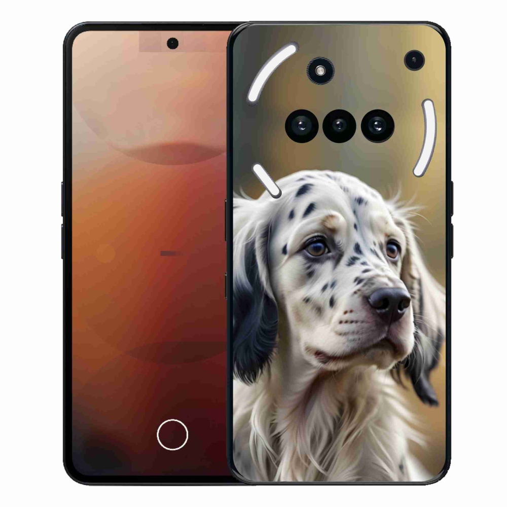 Gélový kryt mmCase na Nothing Phone (3a) - anglický seter
