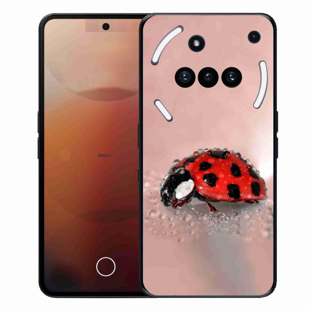 Gélový kryt mmCase na Nothing Phone (3a) - lienka
