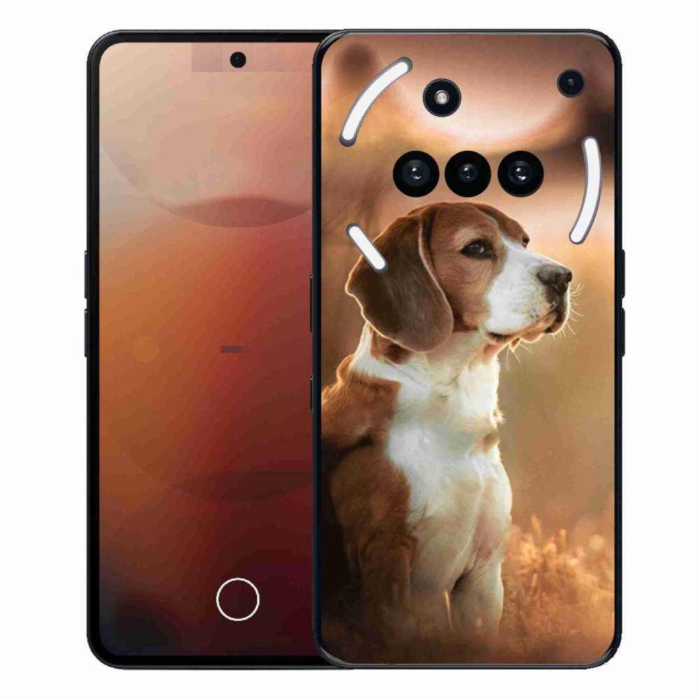 Gélový kryt mmCase na Nothing Phone (3a) - bígl