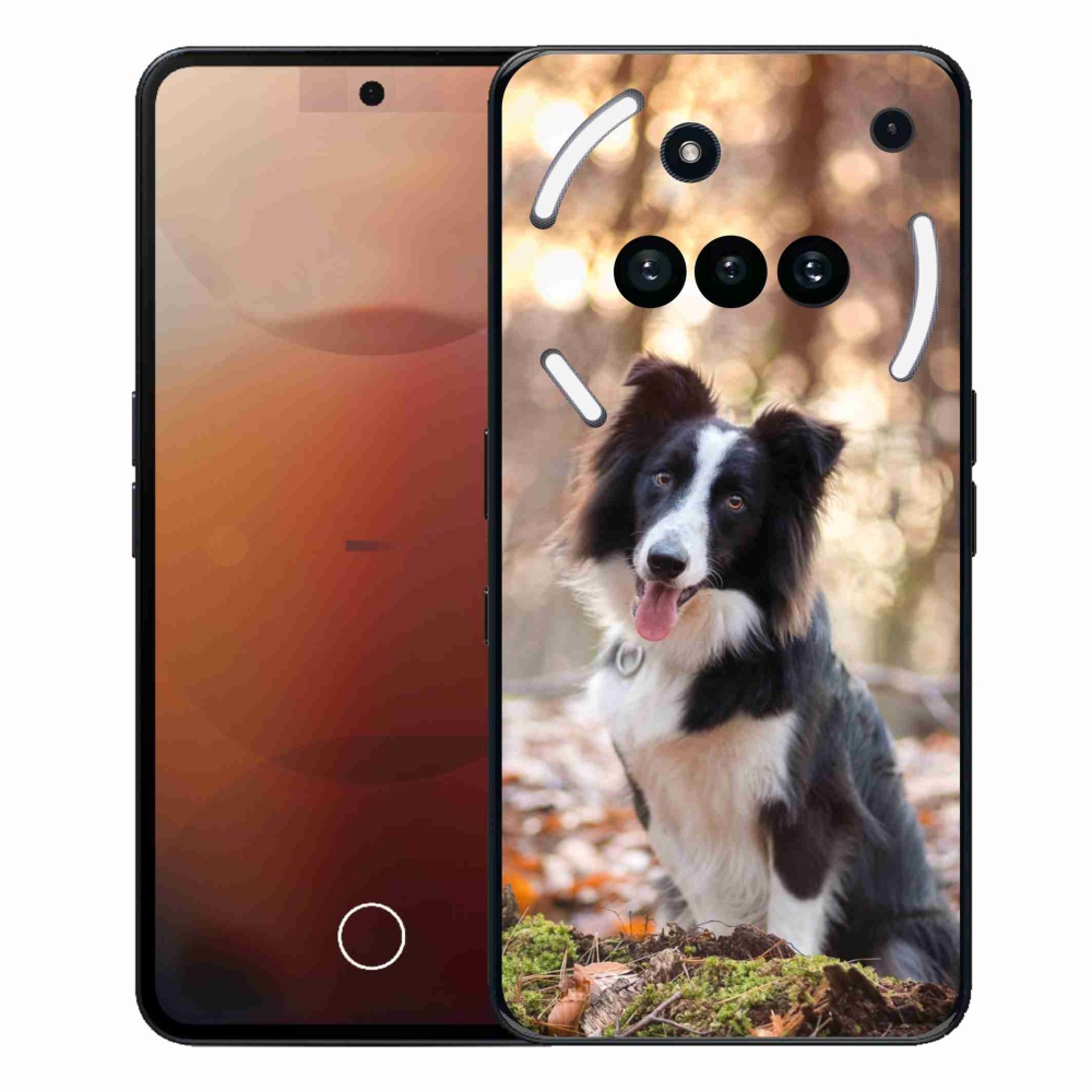 Gélový kryt mmCase na Nothing Phone (3a) - border kólia 1