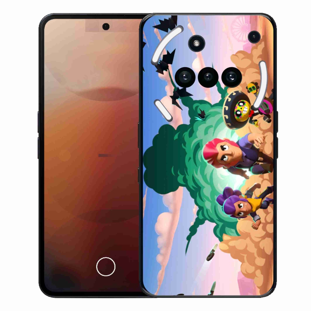 Gélový kryt mmCase na Nothing Phone (3a) - brawl stars