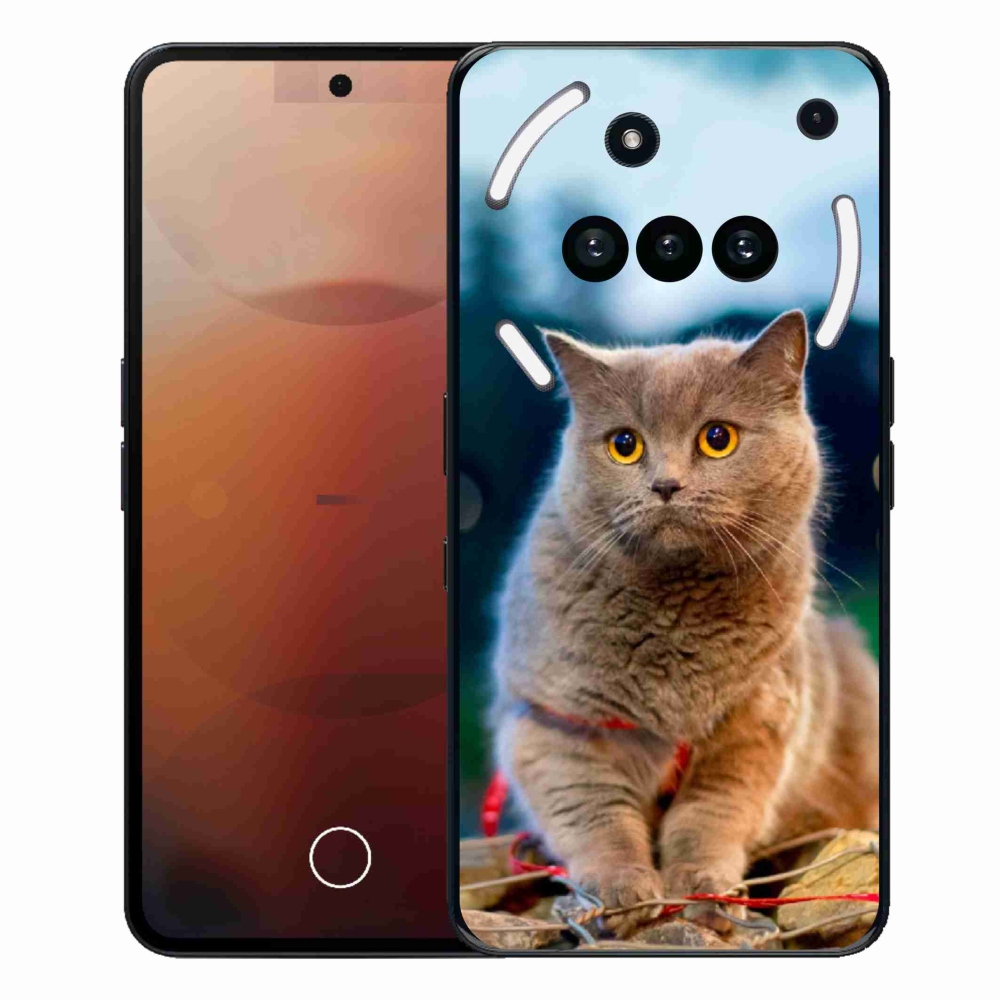 Gélový kryt mmCase na Nothing Phone (3a) - britská modrá 2