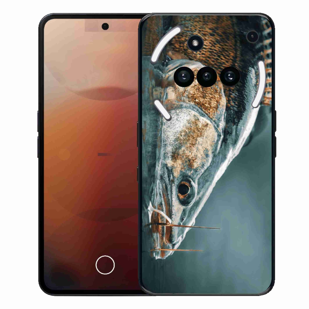Gélový kryt mmCase na Nothing Phone (3a) - zubáč