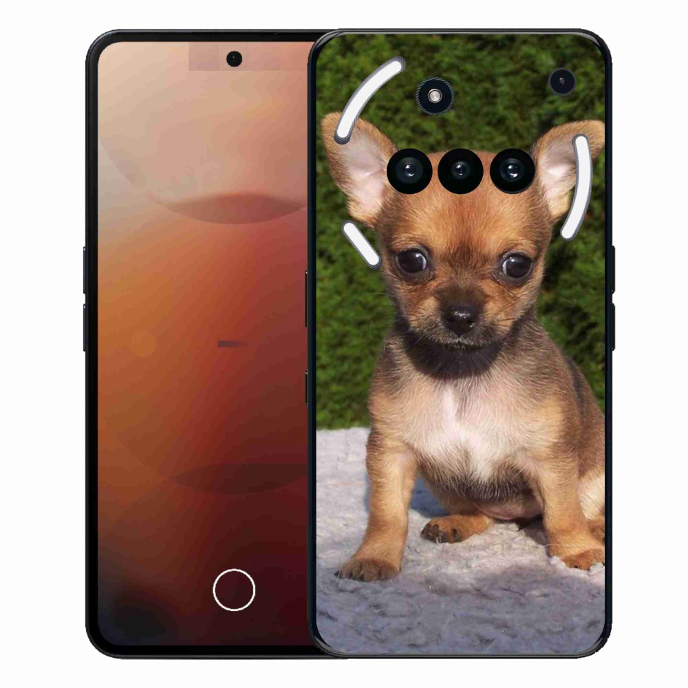 Gélový kryt mmCase na Nothing Phone (3a) - čivava 3