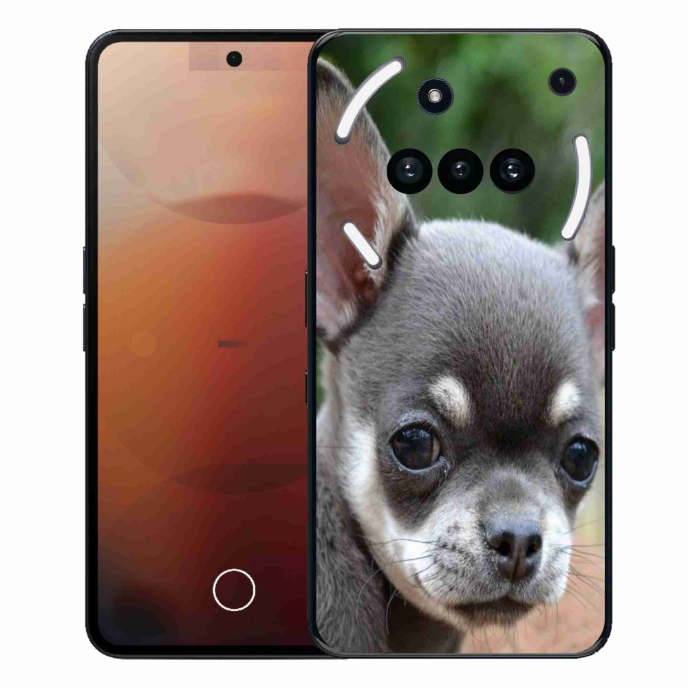 Gélový kryt mmCase na Nothing Phone (3a) - čivava