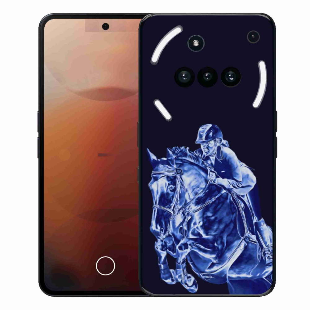 Gélový kryt mmCase na Nothing Phone (3a) - dostihový kôň