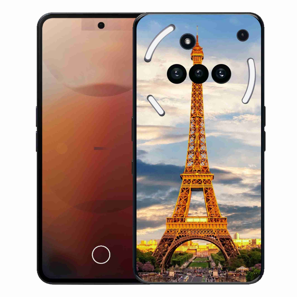 Gélový kryt mmCase na Nothing Phone (3a) - eiffelova veža 3