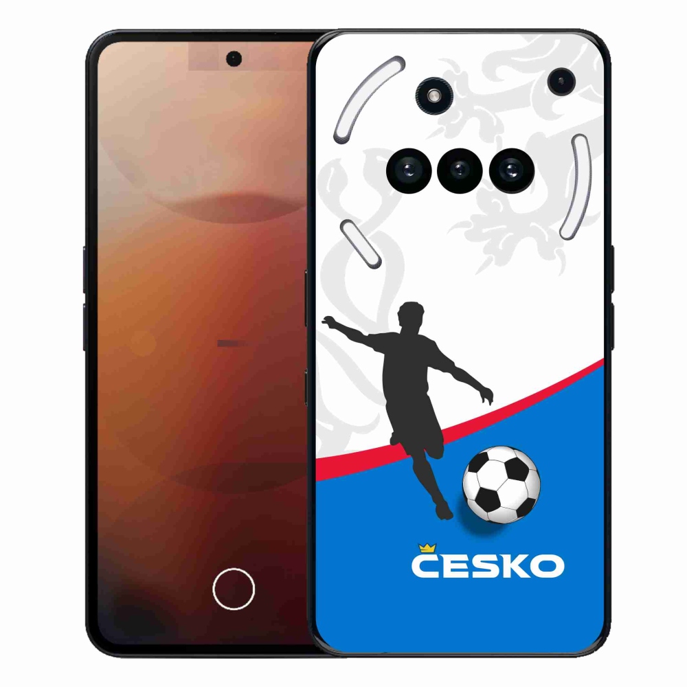 Gélový kryt mmCase na Nothing Phone (3a) - futbal Česko 1