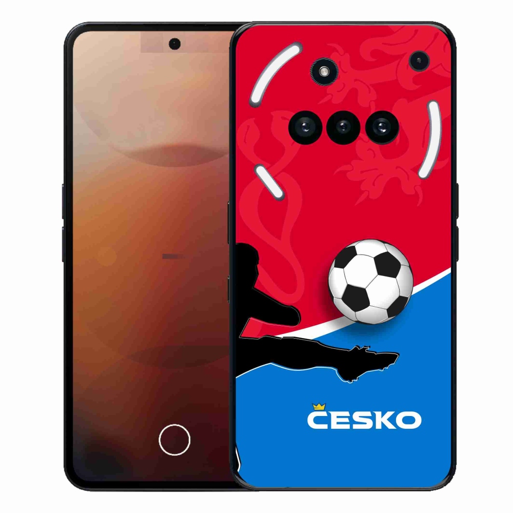 Gélový kryt mmCase na Nothing Phone (3a) - futbal Česko 2