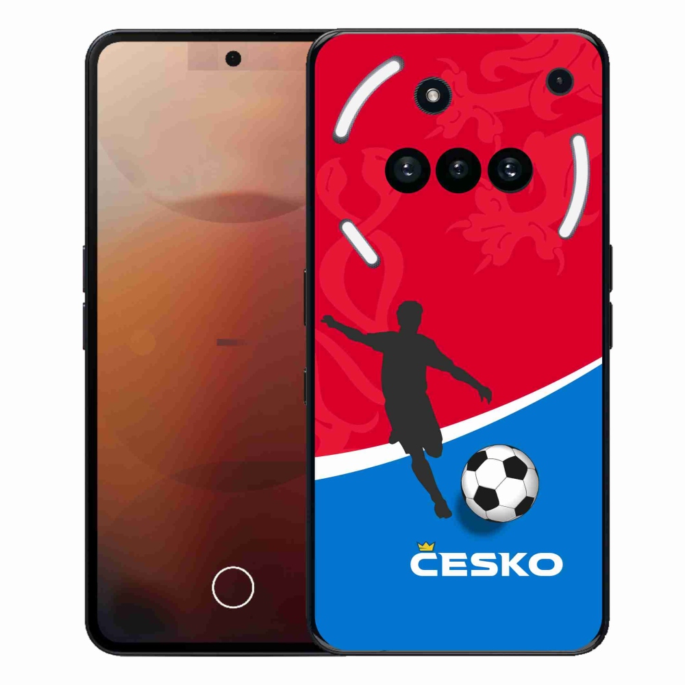 Gélový kryt mmCase na Nothing Phone (3a) - futbal Česko