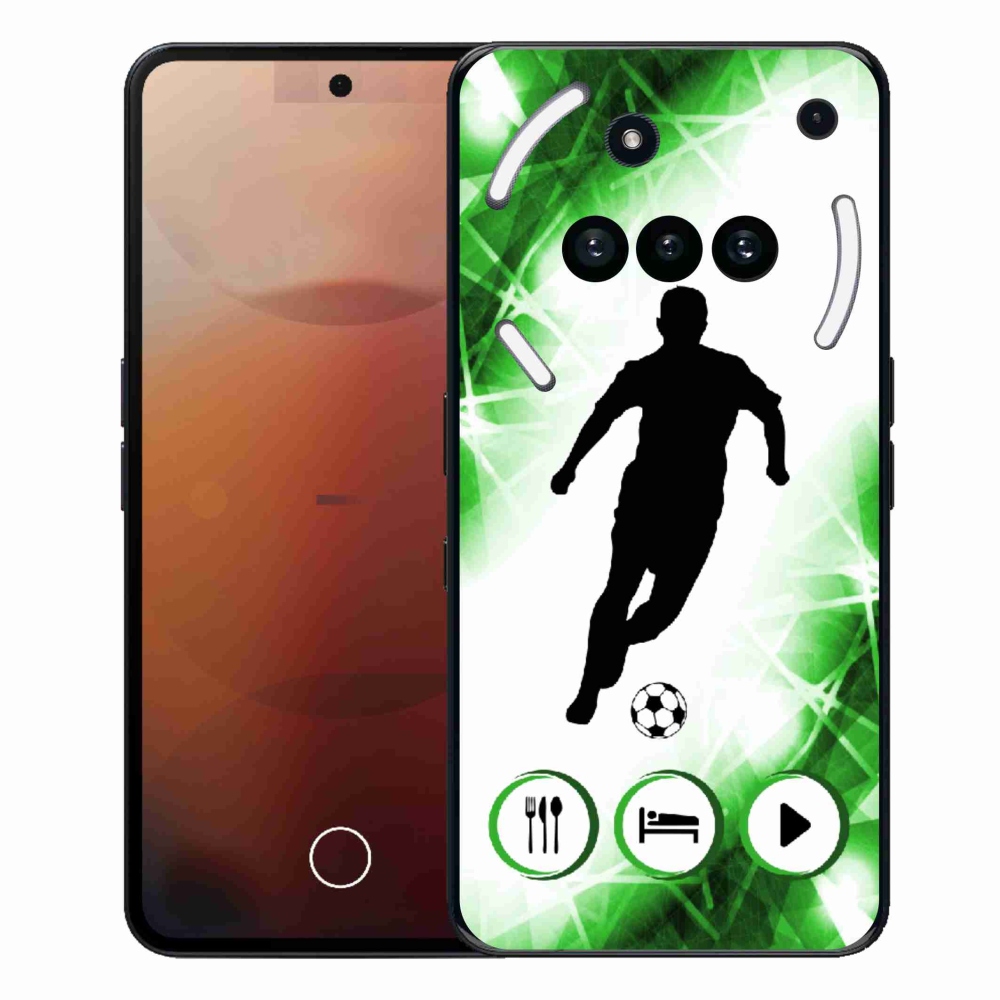 Gélový kryt mmCase na Nothing Phone (3a) - futbalista