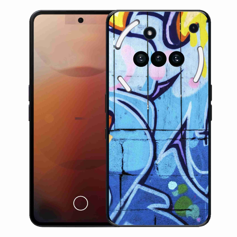 Gélový kryt mmCase na Nothing Phone (3a) - graffiti