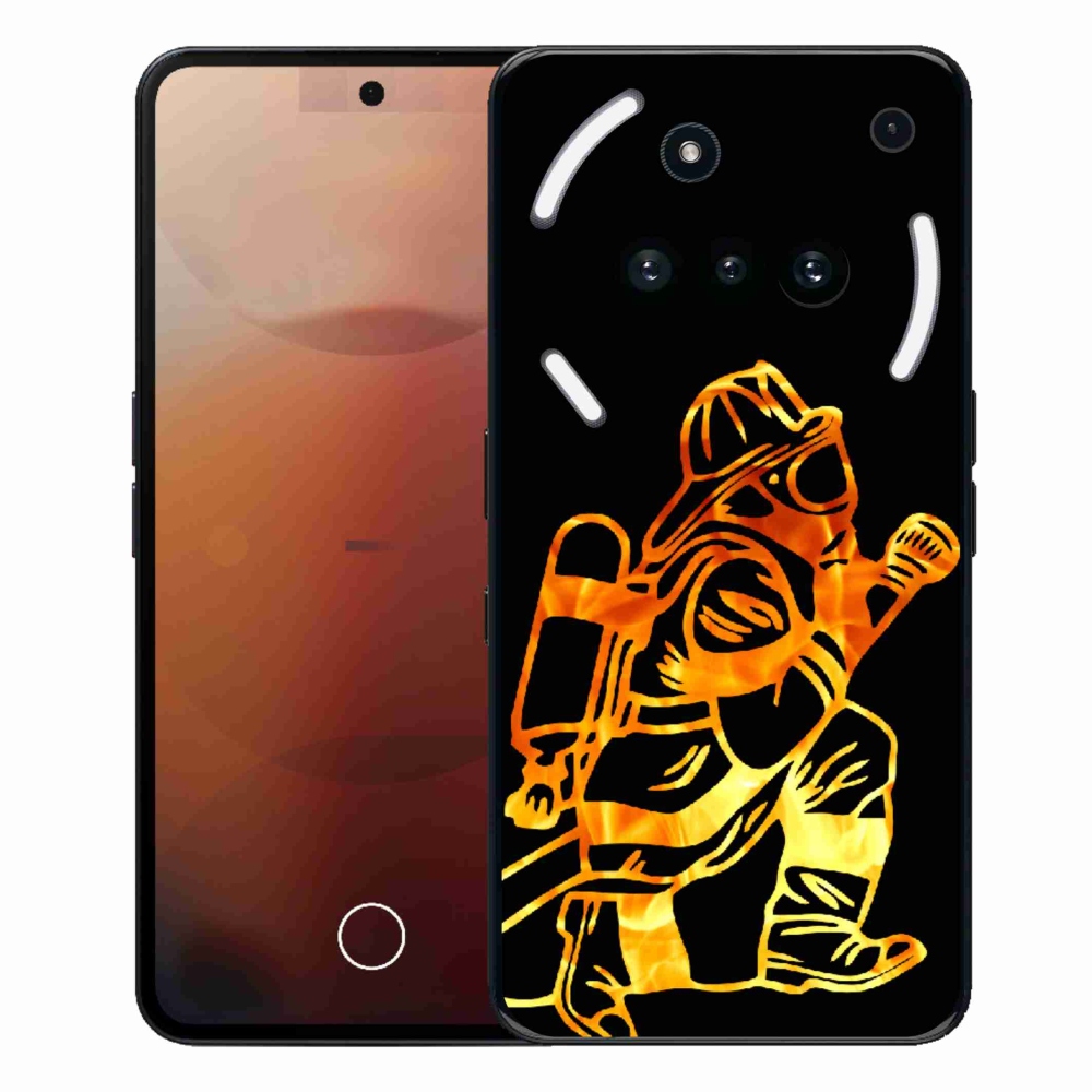 Gélový kryt mmCase na Nothing Phone (3a) - hasič 1