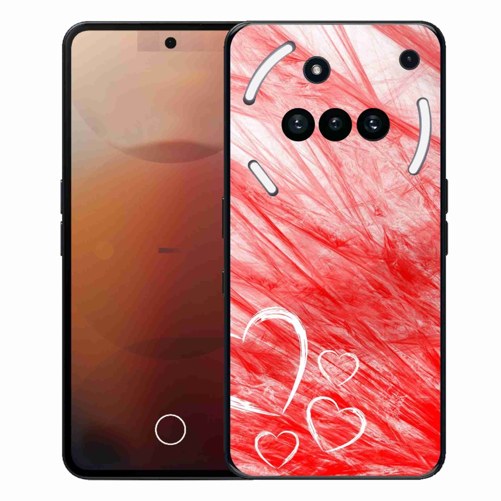 Gélový kryt mmCase na Nothing Phone (3a) - heart