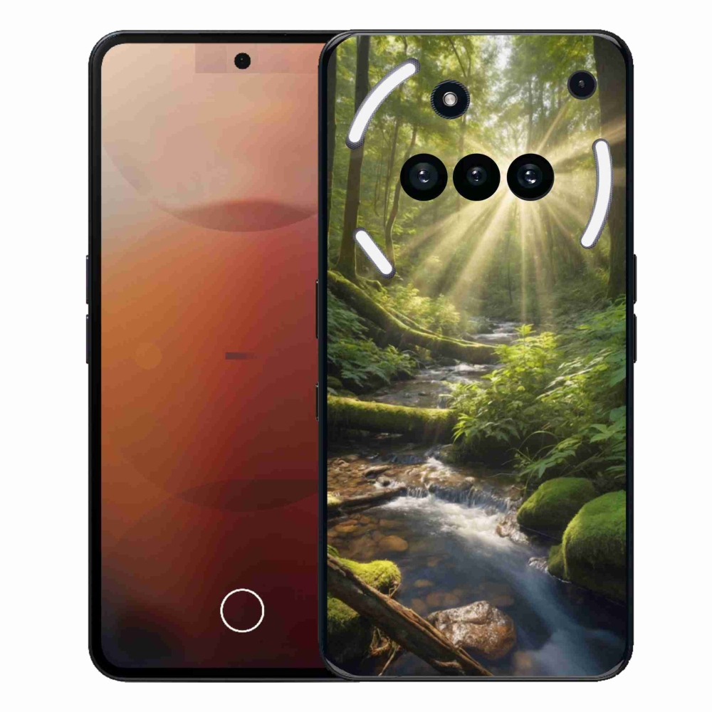 Gélový kryt mmCase na Nothing Phone (3a) - hlbina lesa