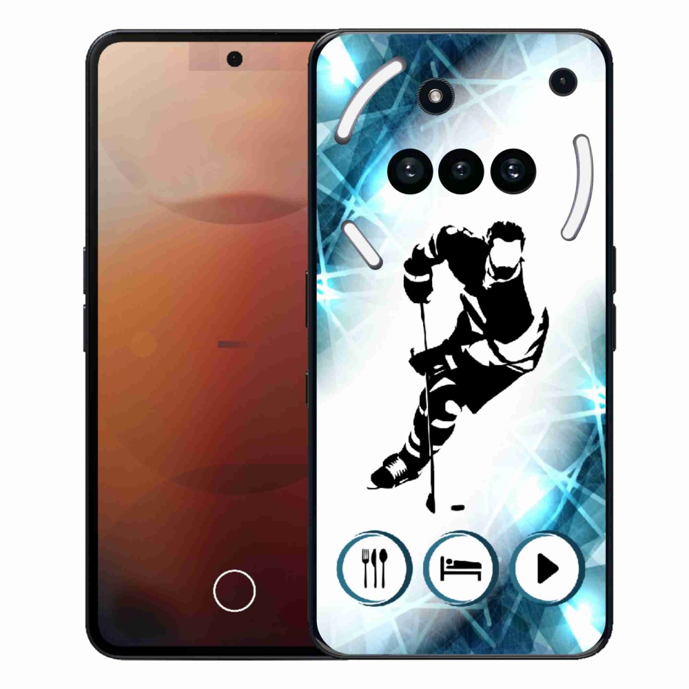Gélový kryt mmCase na Nothing Phone (3a) - hokej 1
