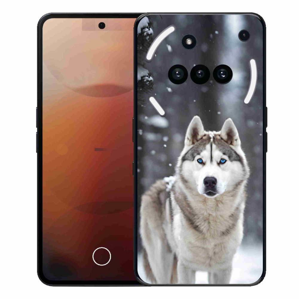 Gélový kryt mmCase na Nothing Phone (3a) - husky 2