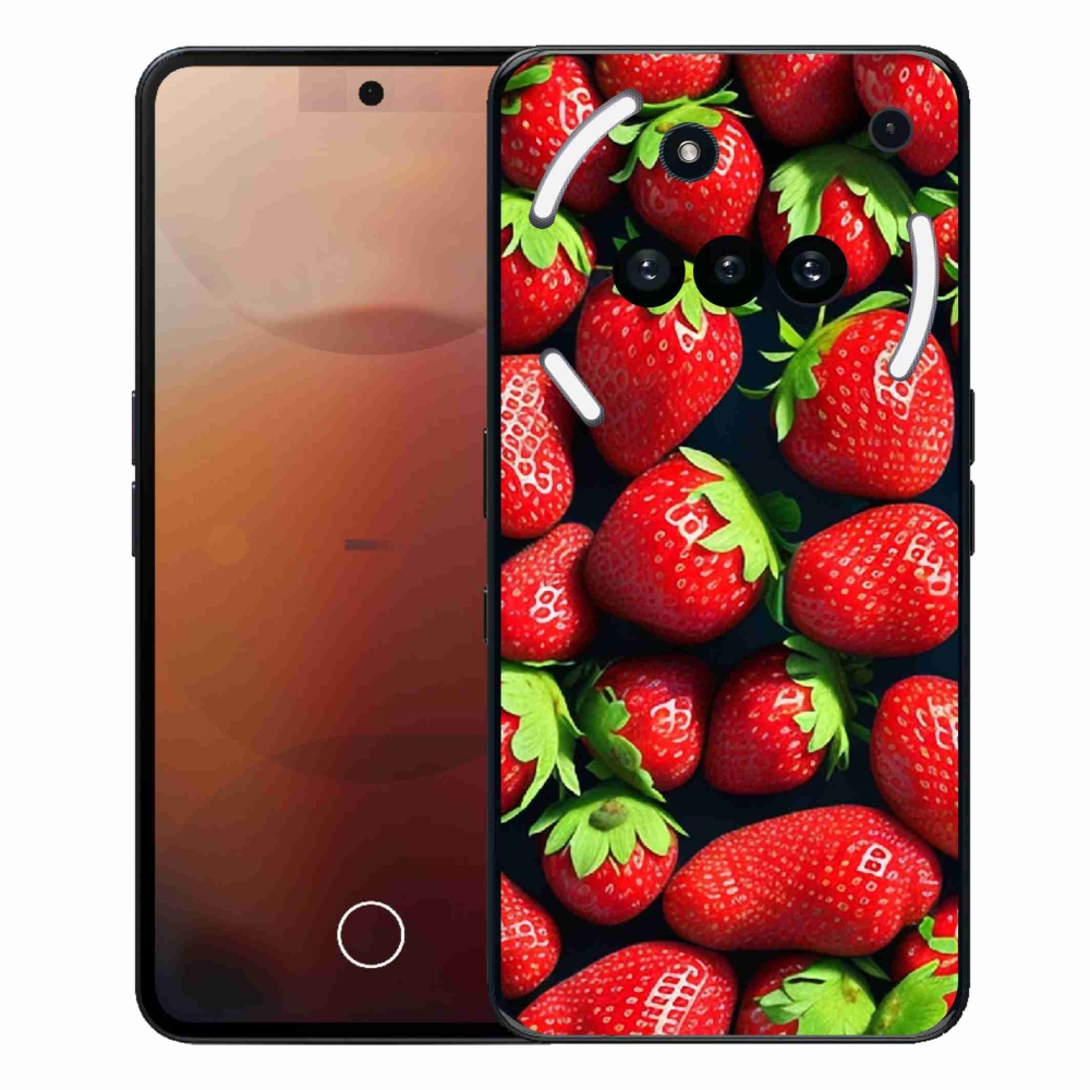 Gélový kryt mmCase na Nothing Phone (3a) - jahody