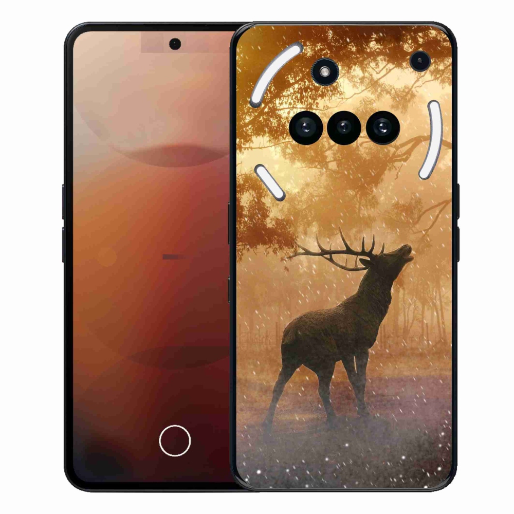 Gélový kryt mmCase na Nothing Phone (3a) - jeleň v ruji