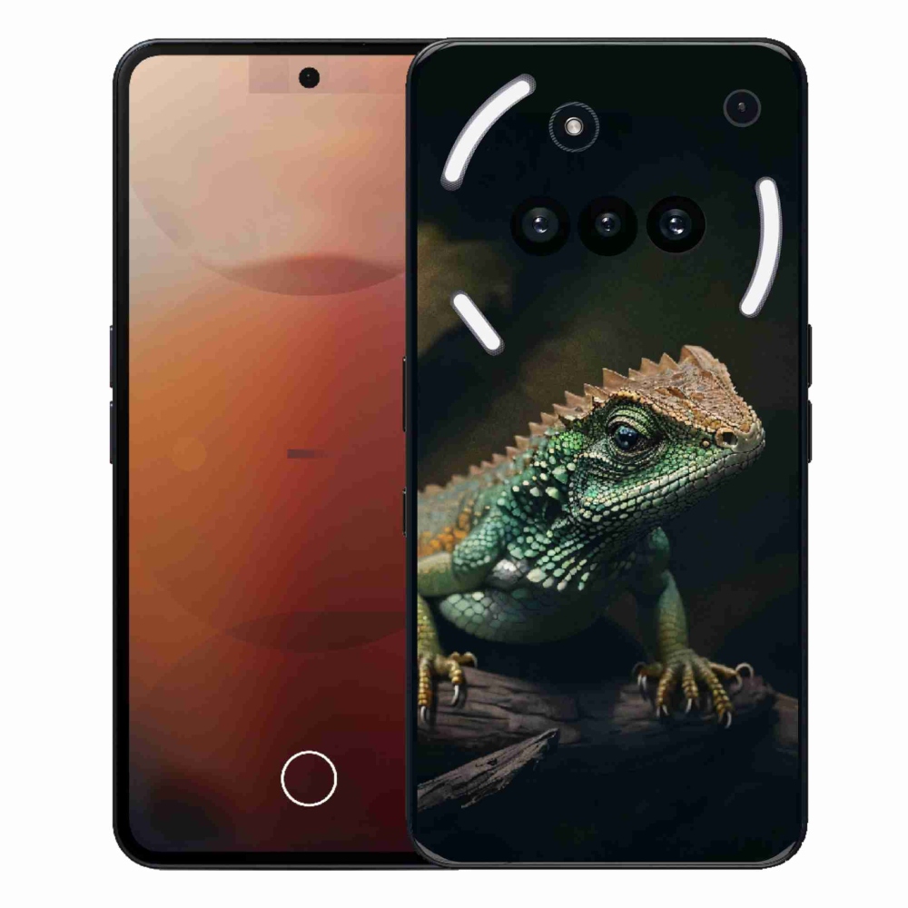 Gélový kryt mmCase na Nothing Phone (3a) - jašter