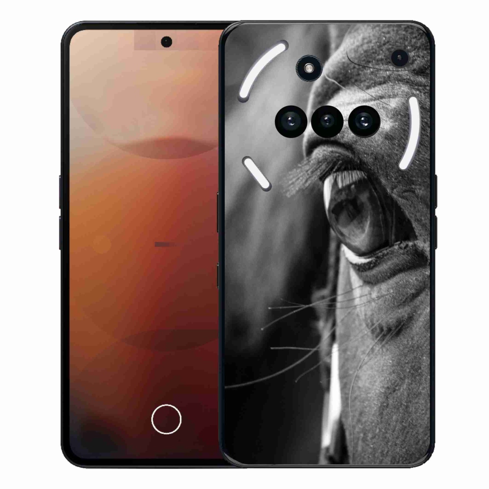 Gélový kryt mmCase na Nothing Phone (3a) - konský pohľad