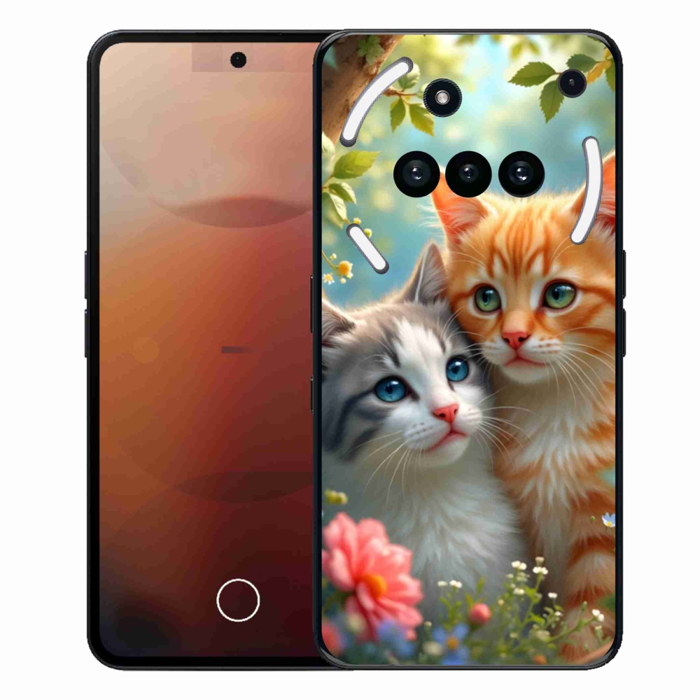 Gélový kryt mmCase na Nothing Phone (3a) - mačacia láska 2