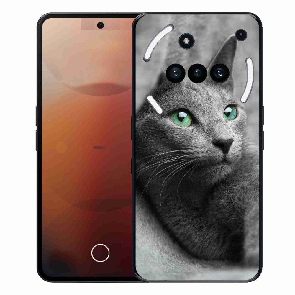 Gélový kryt mmCase na Nothing Phone (3a) - mačka 2