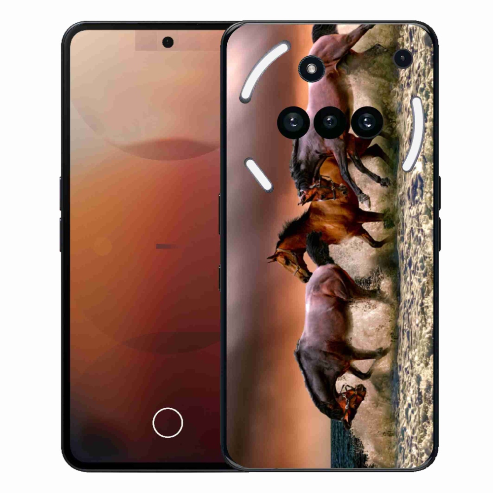 Gélový kryt mmCase na Nothing Phone (3a) - kone 1