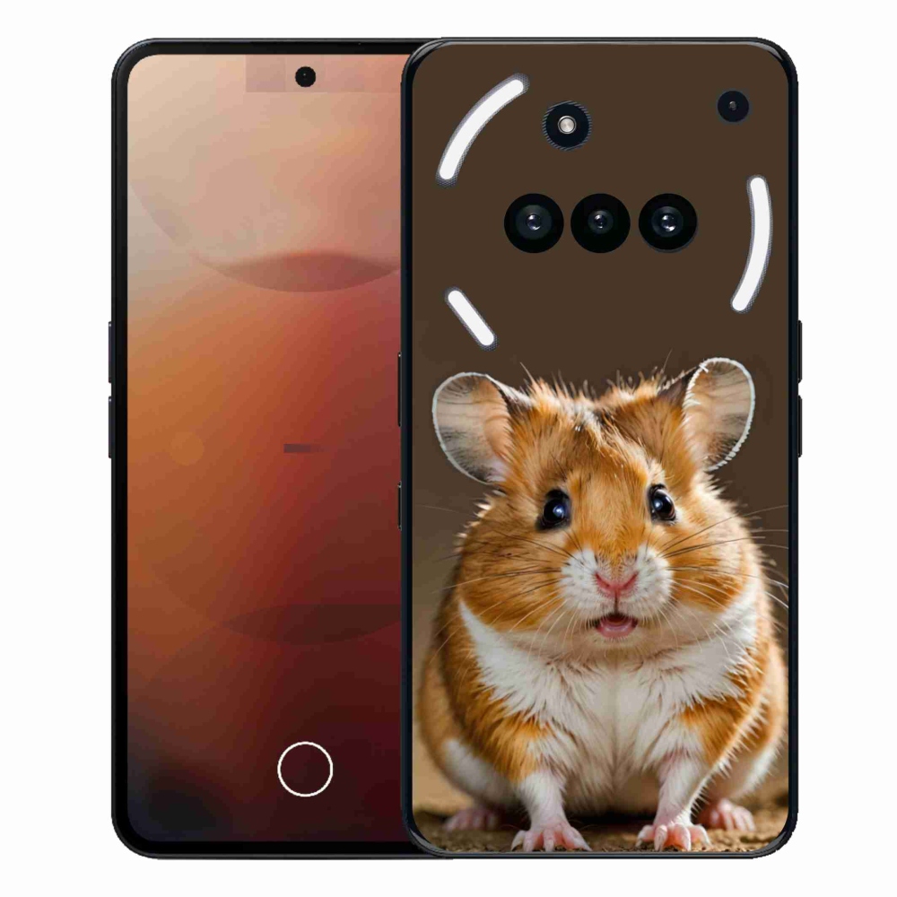 Gélový kryt mmCase na Nothing Phone (3a) - škrečok