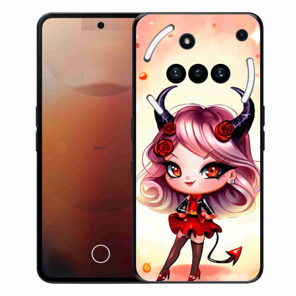 Gélový kryt mmCase na Nothing Phone (3a) - kreslená čertica