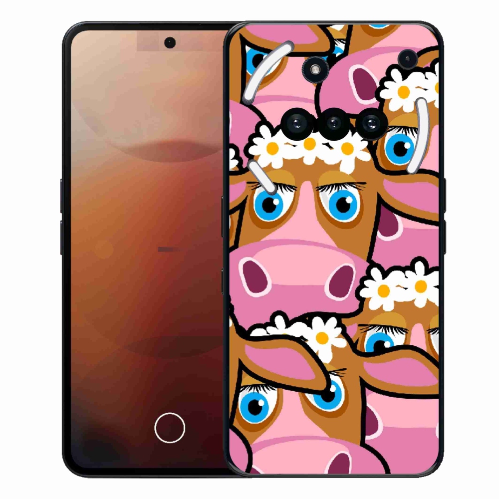 Gélový kryt mmCase na Nothing Phone (3a) - kreslené kravičky