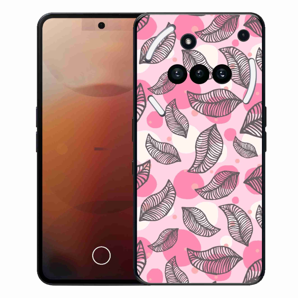 Gélový kryt mmCase na Nothing Phone (3a) - kreslené padajúce listy