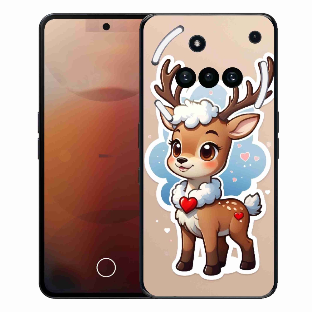 Gélový kryt mmCase na Nothing Phone (3a) - kreslený sob