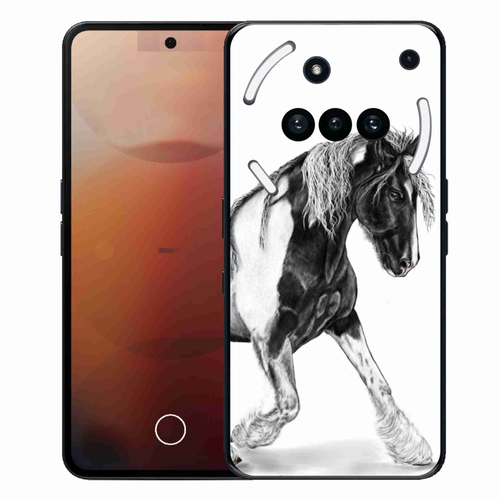 Gélový kryt mmCase na Nothing Phone (3a) - kôň