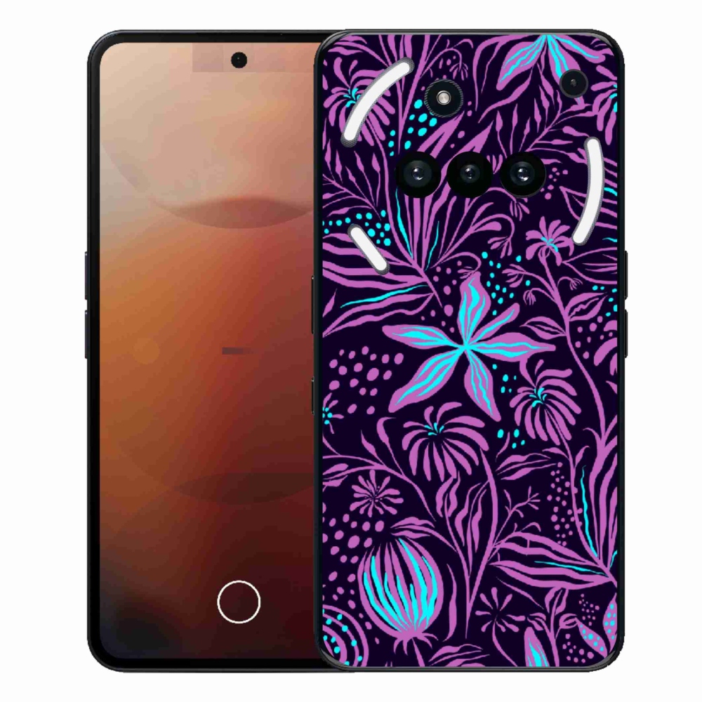 Gélový kryt mmCase na Nothing Phone (3a) - kvety 2