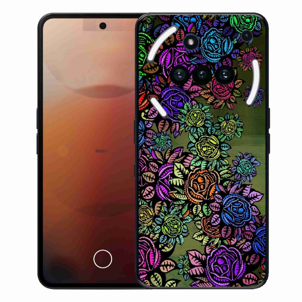 Gélový kryt mmCase na Nothing Phone (3a) - kvety 6