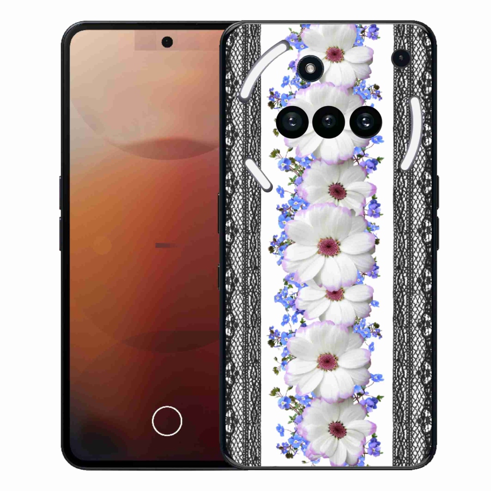 Gélový kryt mmCase na Nothing Phone (3a) - kvety 8