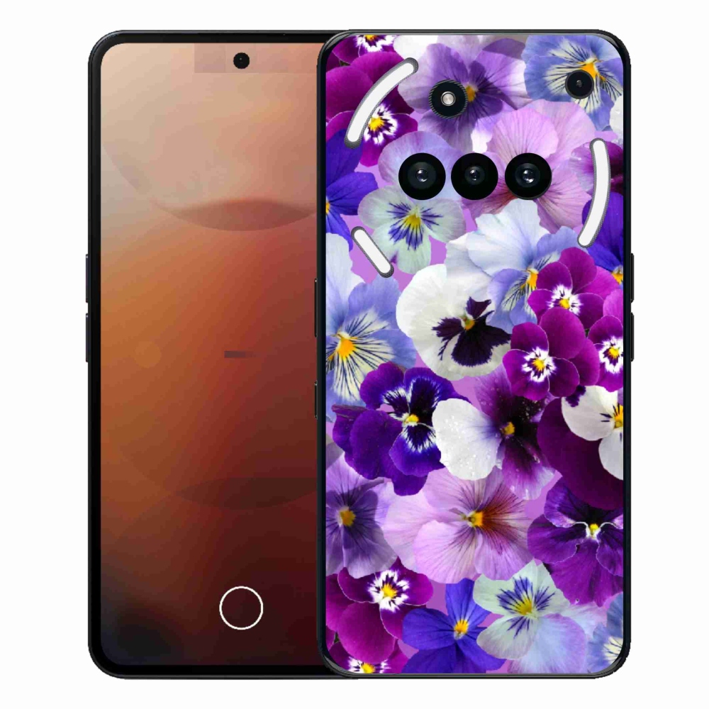 Gélový kryt mmCase na Nothing Phone (3a) - kvety 9