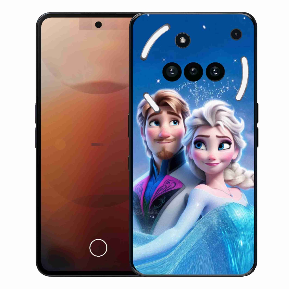Gélový kryt mmCase na Nothing Phone (3a) - ľadové kráľovstvo 1