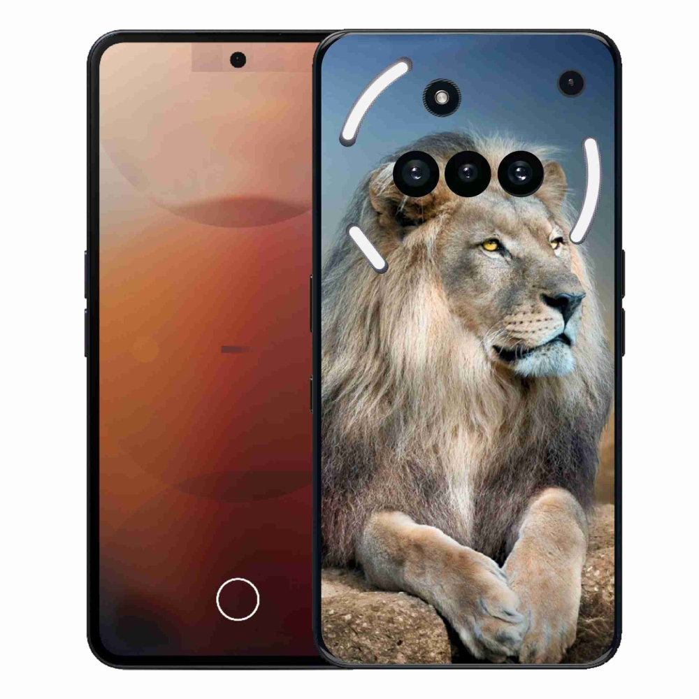 Gélový kryt mmCase na Nothing Phone (3a) - lev 1