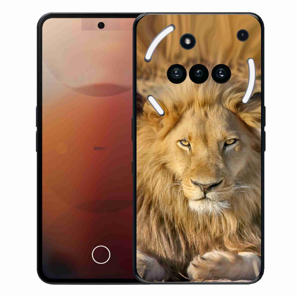 Gélový kryt mmCase na Nothing Phone (3a) - lev 2