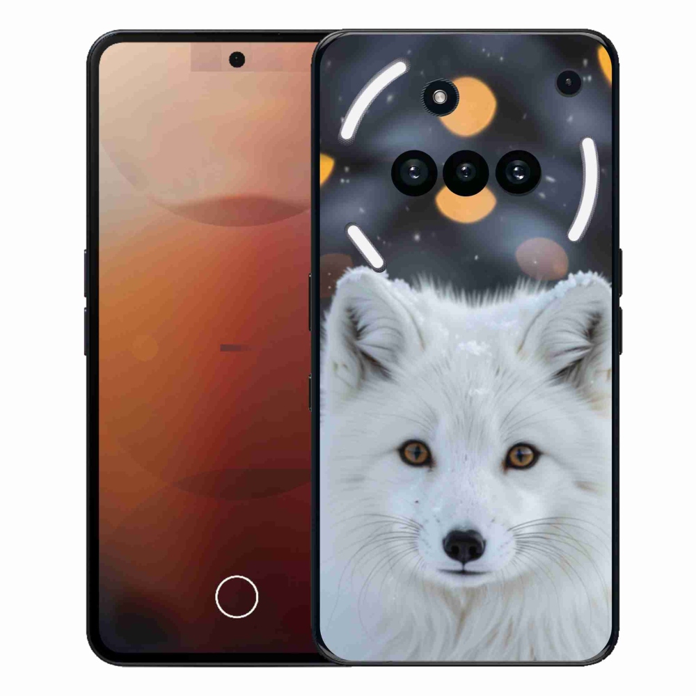 Gélový kryt mmCase na Nothing Phone (3a) - líška polárna