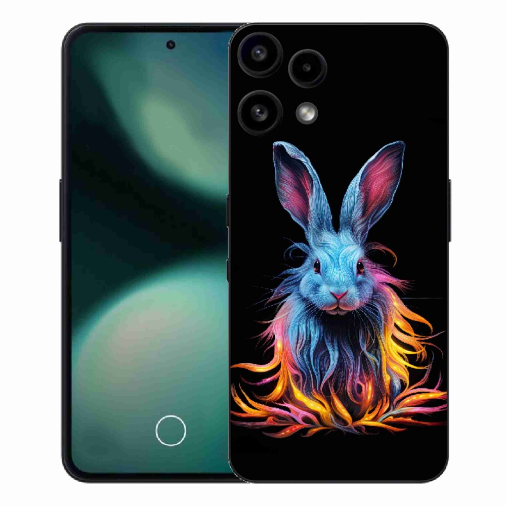 Gélový kryt mmCase na Nothing Phone (3a) Lite - abstraktný zajac