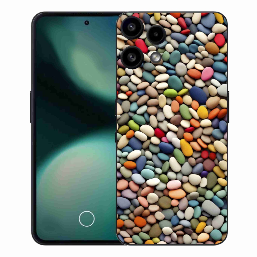 Gélový kryt mmCase na Nothing Phone (3a) Lite - farebné kamienky 2
