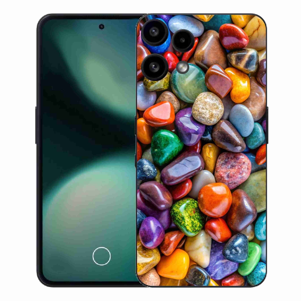 Gélový kryt mmCase na Nothing Phone (3a) Lite - farebné kamienky