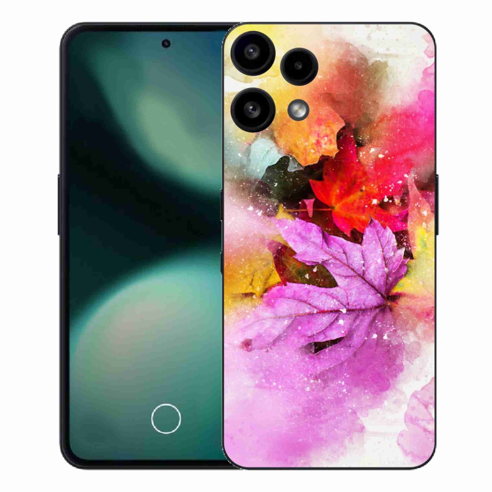 Gélový kryt mmCase na Nothing Phone (3a) Lite - farebné listy