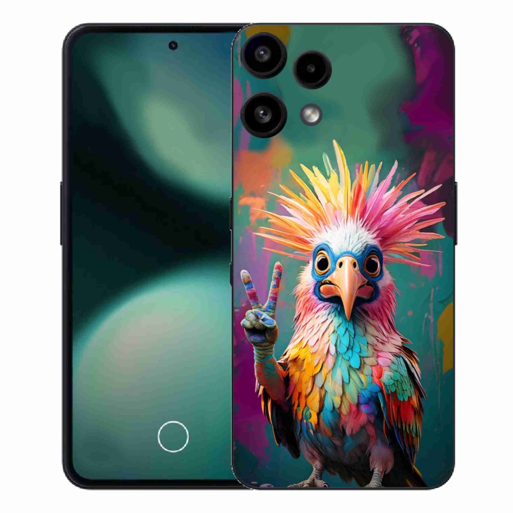 Gélový kryt mmCase na Nothing Phone (3a) Lite - farebný rebel