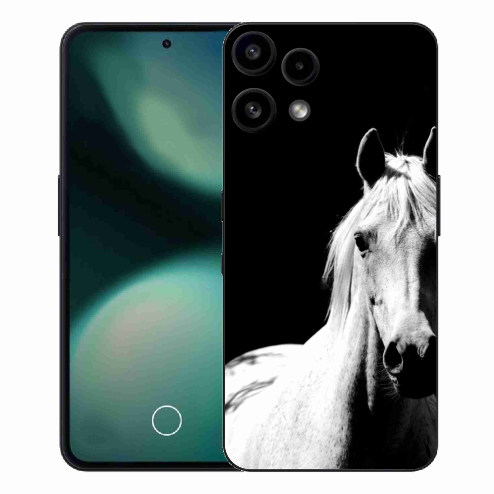 Gélový kryt mmCase na Nothing Phone (3a) Lite - biely kôň 5
